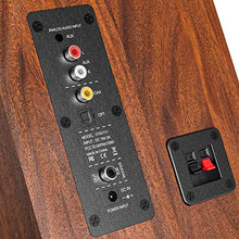 Load image into Gallery viewer, Bluetooth Bookshelf Speakers, 40W X 2 Powered TV Speakers with 4 Inch Woofer, Turntable Speakers with Optical/AUX Input/Subwoofer Line Out for PC and TVs