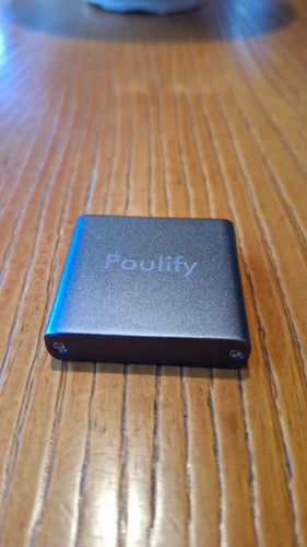 Poulify TRAN04 HDMI Media Player, Black Mini 1080p Full-HD Ultra HDMI Digital Media Player for -MKV/RM- HDD USB Drives and SD Cards