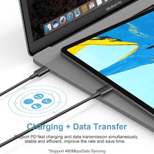 Load image into Gallery viewer, iPhone 17 16 15 Charger Fast Charging Type C Chargers USB C Charger Block iPhone Air Chargers with 2 Pack 6FT Cable for iPhone 17/17 Plus/17 Pro Max/16/16 Plus/16 Pro Max/15 Pro Max/iPad Pro(Black)