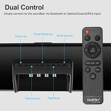 Load image into Gallery viewer, Sound Bars for TV, Wired and Wireless Bluetooth 5.0 TV Stereo Speakers Soundbar 32’’ Home Theater Surround Sound System Optical/Coaxial/RCA Connection, Wall Mountable