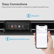 Load image into Gallery viewer, Sound Bars for TV, Wired and Wireless Bluetooth 5.0 TV Stereo Speakers Soundbar 32’’ Home Theater Surround Sound System Optical/Coaxial/RCA Connection, Wall Mountable