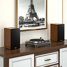 Load image into Gallery viewer, Bluetooth Bookshelf Speaker, Powered Speakers Active 2.0 Stereo 36W X 2 Studio Monitors with Optical/Coxial/RCA inputs/Subwoofer Line Out for Turntable, TVs（Updated with Buttons Control）