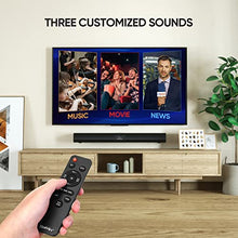 Load image into Gallery viewer, Sound Bars for TV, 24 Inches Sound Bar with HDMI(ARC), Optical, AUX and Bluetooth Inputs, Soundbar for TV and Surround Sound System