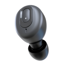 Load image into Gallery viewer, JellyBlue LT39 Deep Bass Wireless Earbuds with Stereo Sound,  Waterproof for Sport, With Microphone, Gray, Single Earbud
