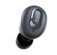 Load image into Gallery viewer, JellyBlue LT39 Deep Bass Wireless Earbuds with Stereo Sound,  Waterproof for Sport, With Microphone, Gray, Single Earbud